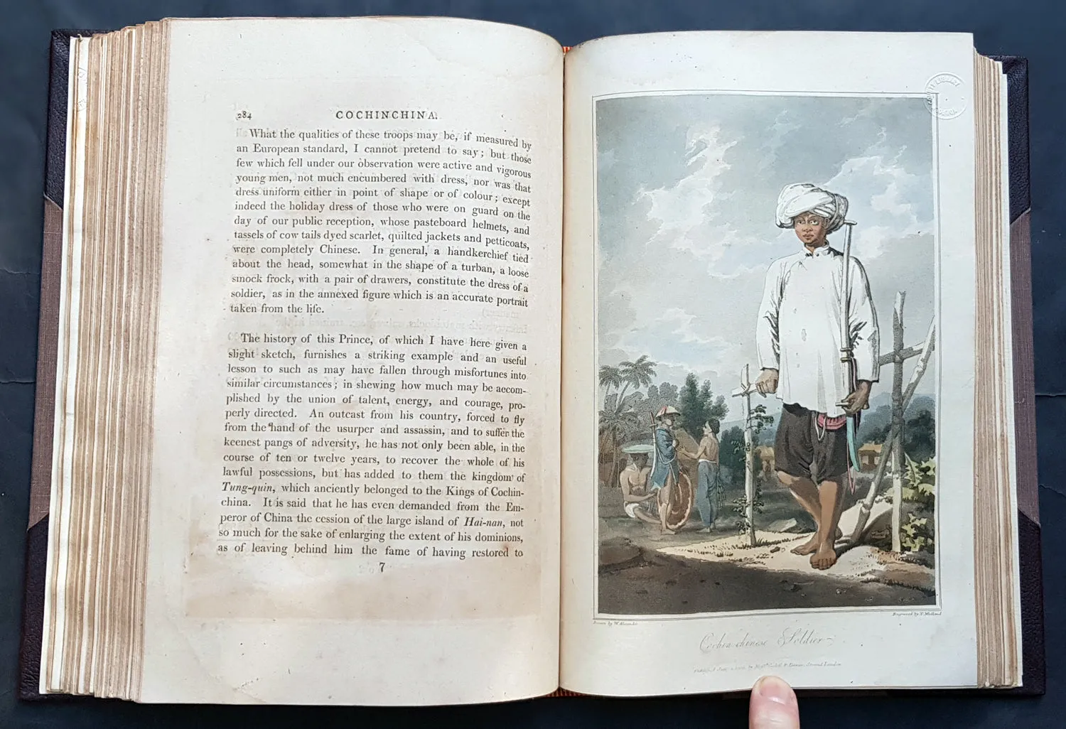 1806 John Barrow Antique Atlas Travel Book to Vietnam via Brazil & South Africa