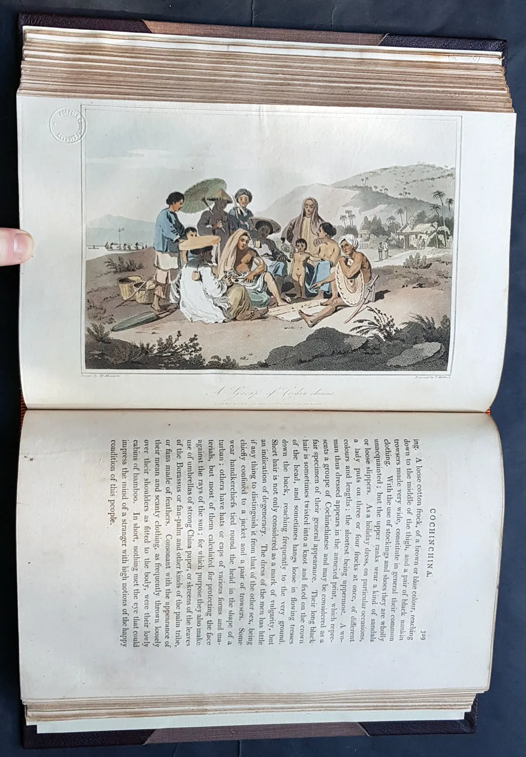 1806 John Barrow Antique Atlas Travel Book to Vietnam via Brazil & South Africa