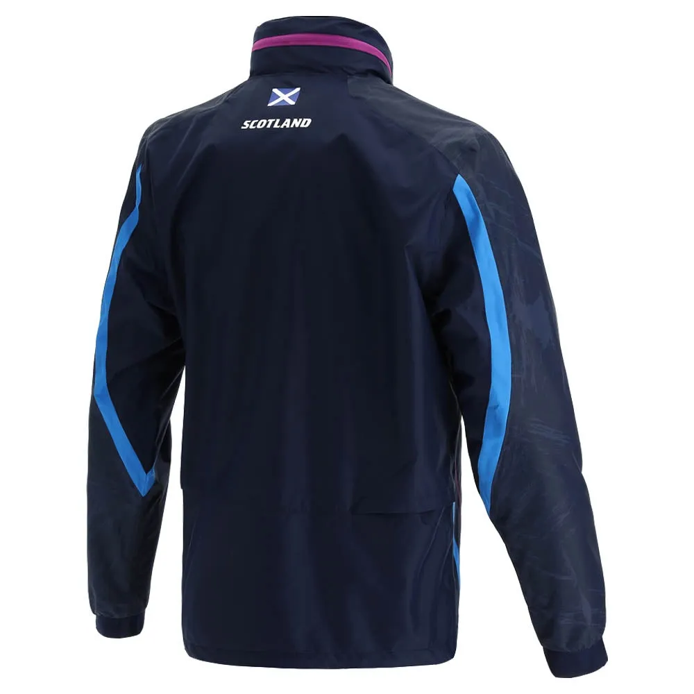 2021-2022 Scotland Full Zip Waterproof Jacket (with Mesh) Navy