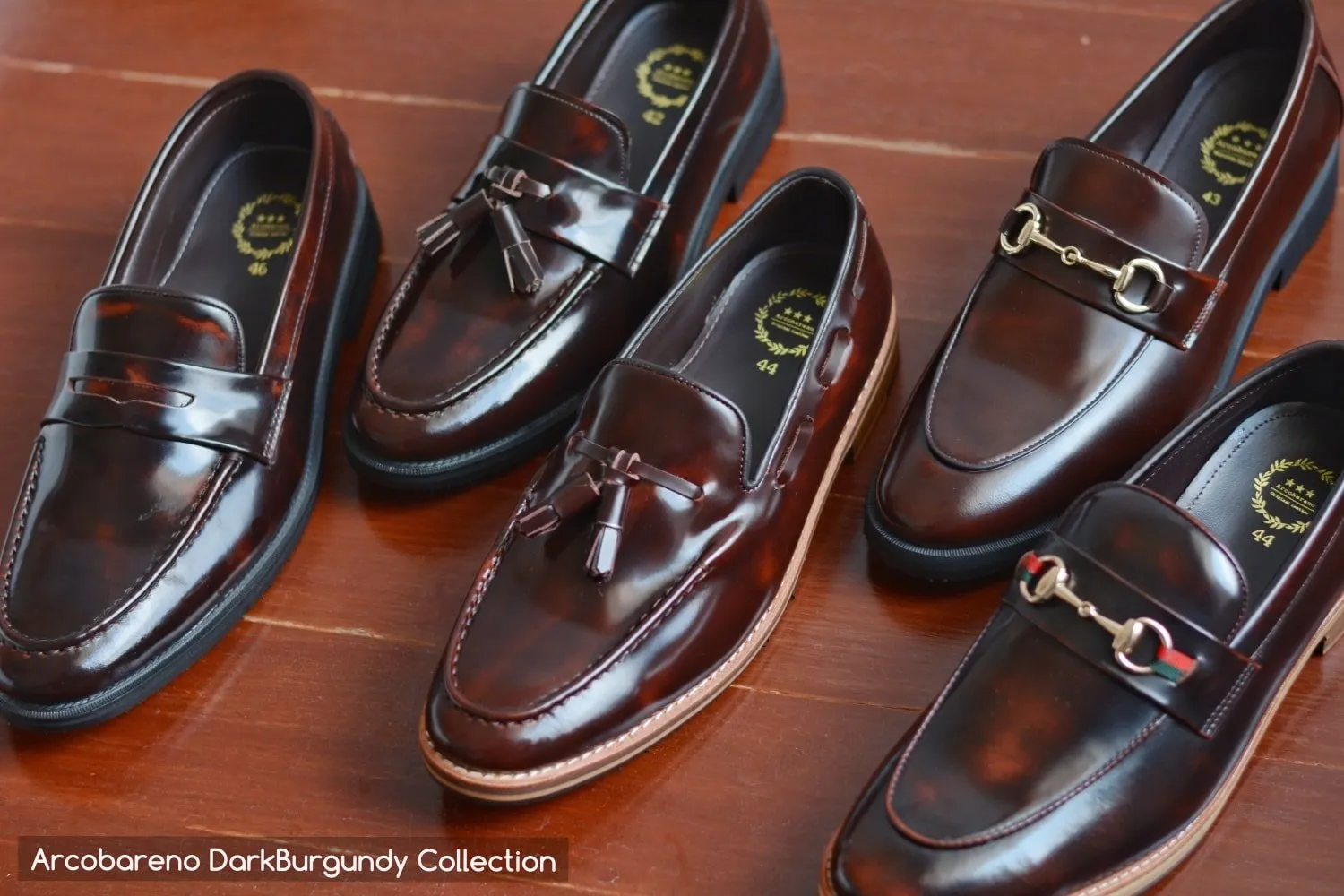 509 Penny Loafer Burgundy - Wooden Sole