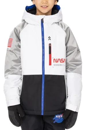 686 Exploration Insulated Jacket Boys White