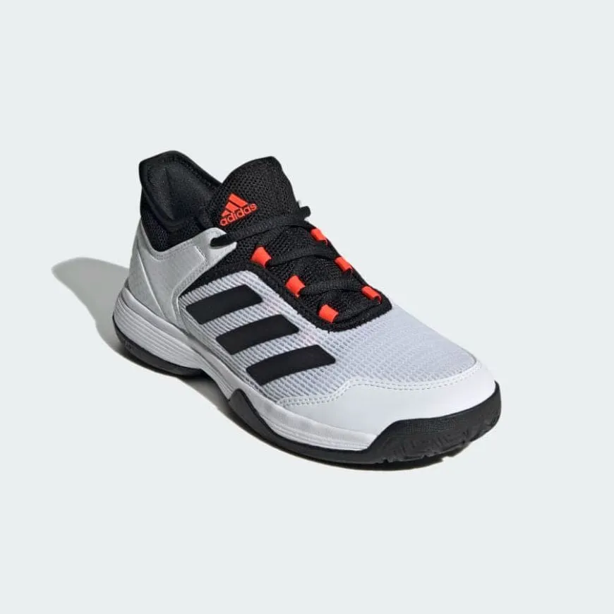 Adidas Adizero Club Tennis Boys Tennis Shoes White/Black