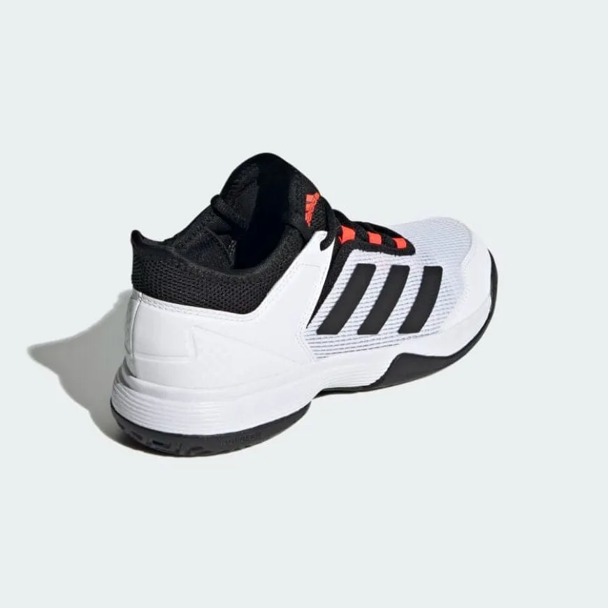 Adidas Adizero Club Tennis Boys Tennis Shoes White/Black