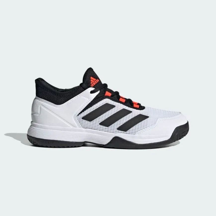 Adidas Adizero Club Tennis Boys Tennis Shoes White/Black