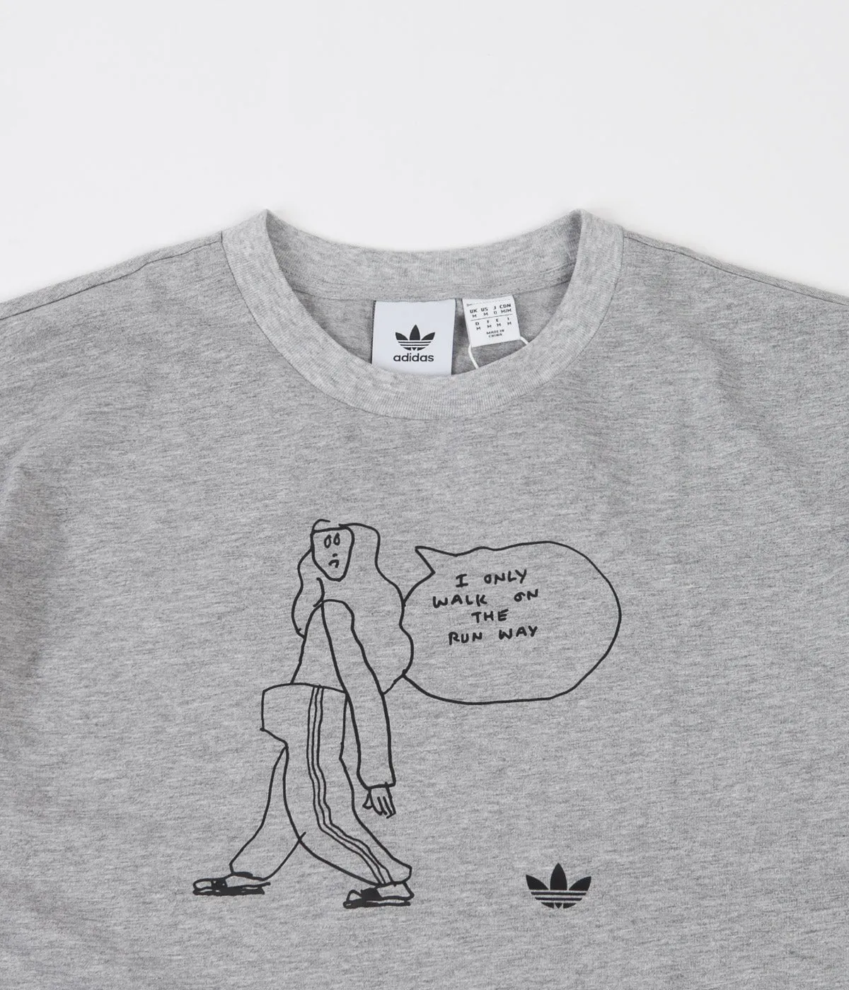 Adidas Gonz G T-Shirt - Medium Grey Heather