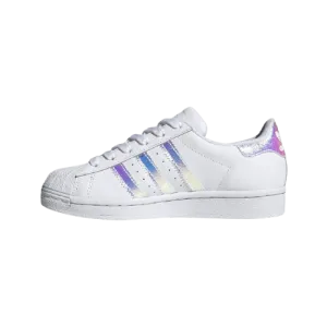 Adidas Superstar J Gs-Girls Originals Shoes White/Silver Fv3139