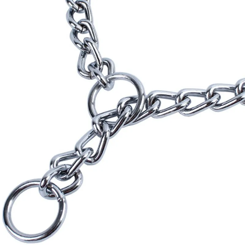 Adjustable Stainless Steel Dog Chain Collar - Available in 4 Sizes!