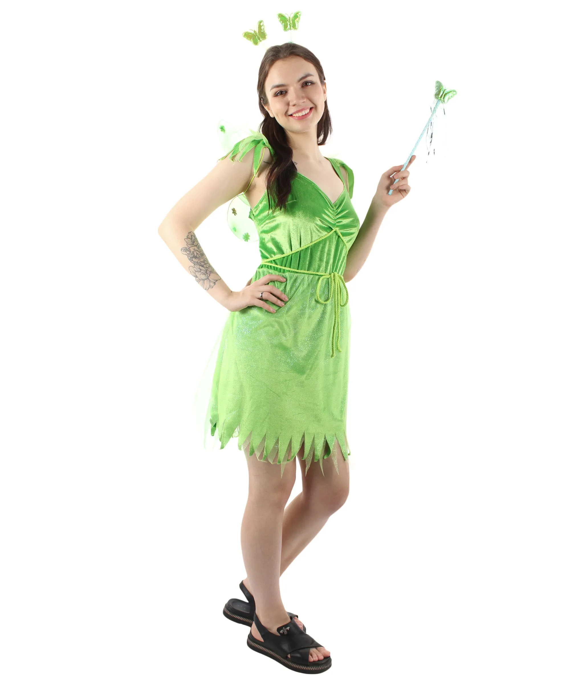 Adult Women's Animated Movie Fairy Costume | Perfect for Cosplay | Synthetic Material