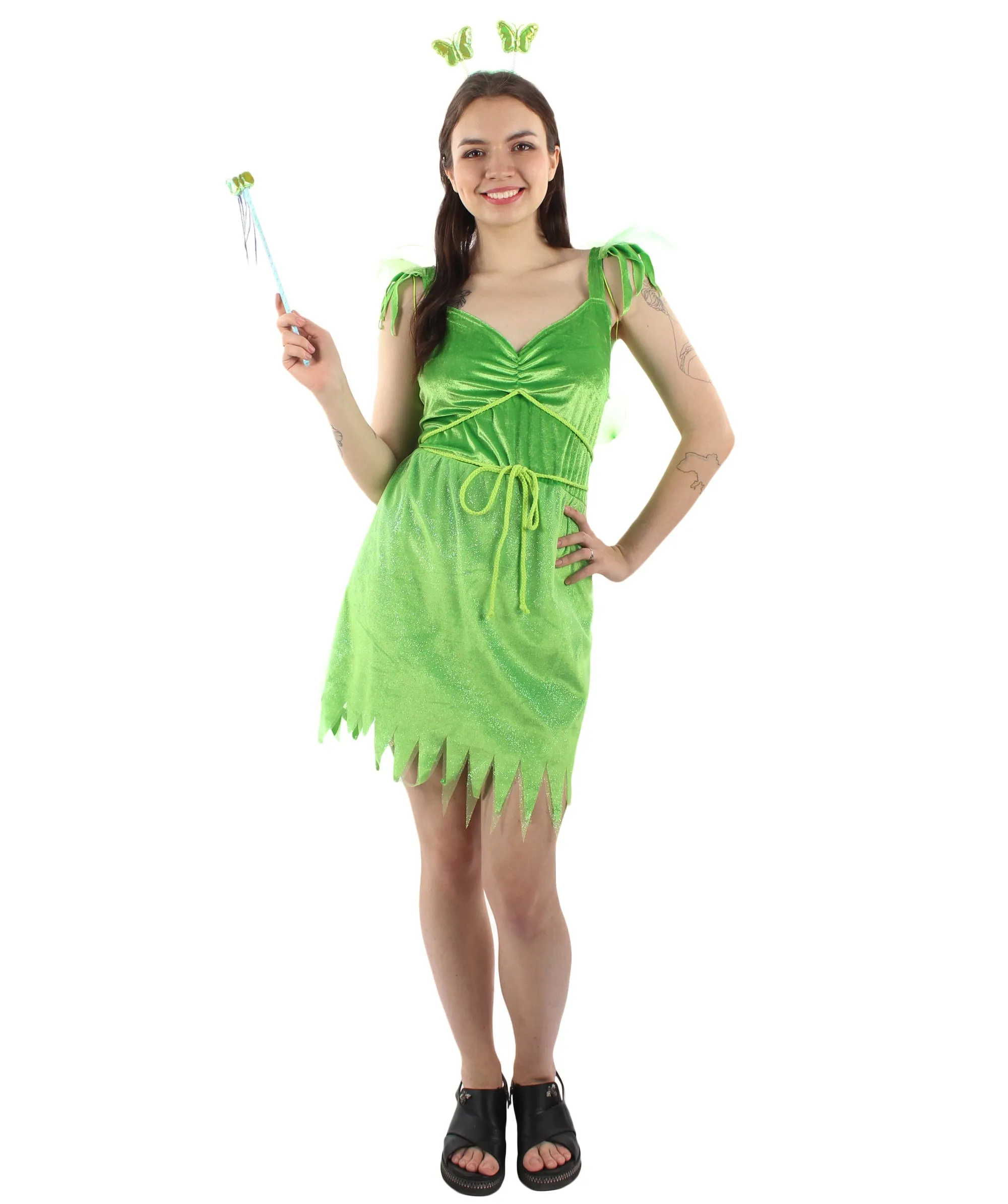 Adult Women's Animated Movie Fairy Costume | Perfect for Cosplay | Synthetic Material