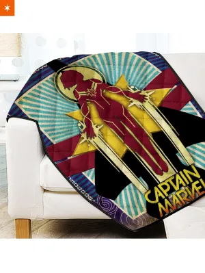 Alpha Flight Quilt Blanket