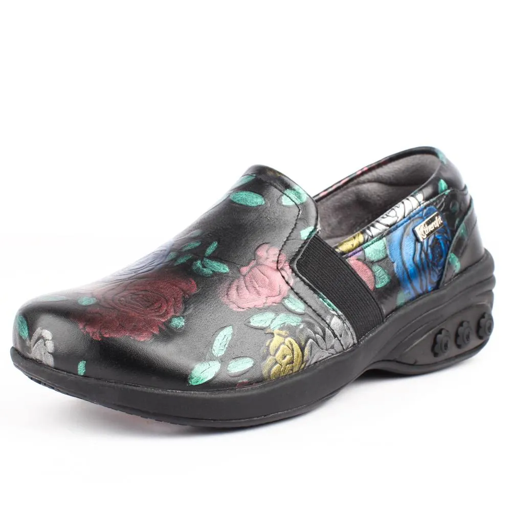 Annie Limited Edition Women's Slip Resistant Leather Slip On