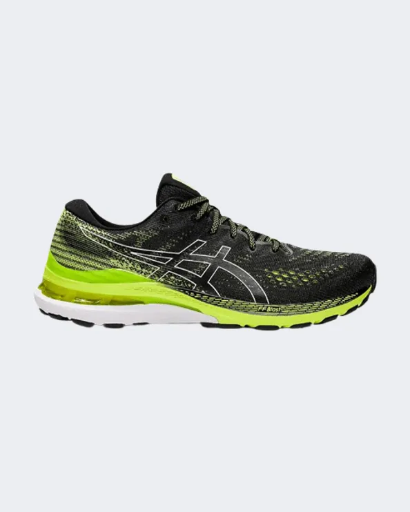 Asics Gel-Kayano 28 Men Running Shoes Black/Hazard Green