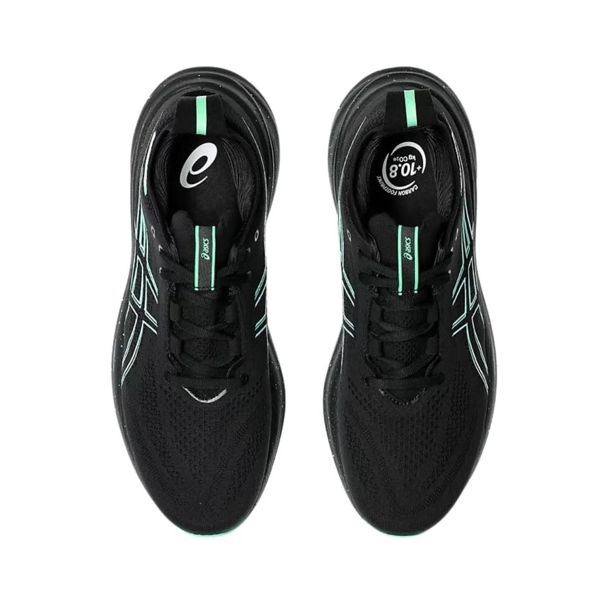 Asics Gel-Nimbus 26 Black Green AW24 Running Shoes