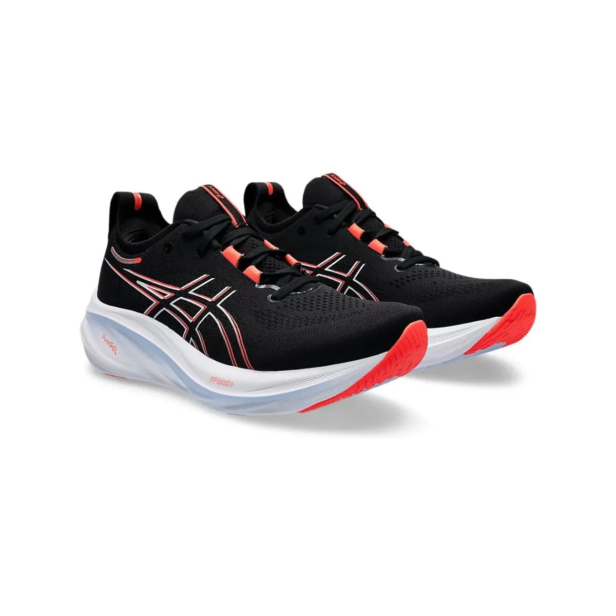 Asics Gel Nimbus 26 Black Red Shoes SS24