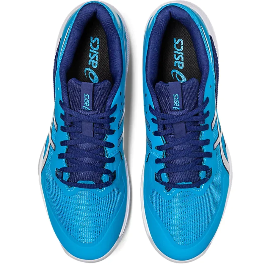 ASICS Gel Tactic (Blue/Silver) Men Badminton Shoes