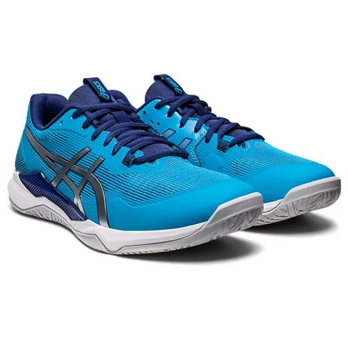 ASICS Gel Tactic (Blue/Silver) Men Badminton Shoes