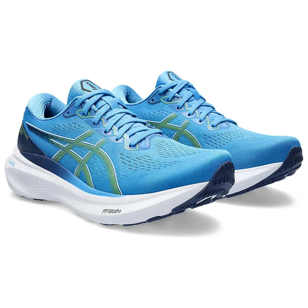 Asics Mens Trainer Gel-Kayano 30 Waterscape/Electric Lime