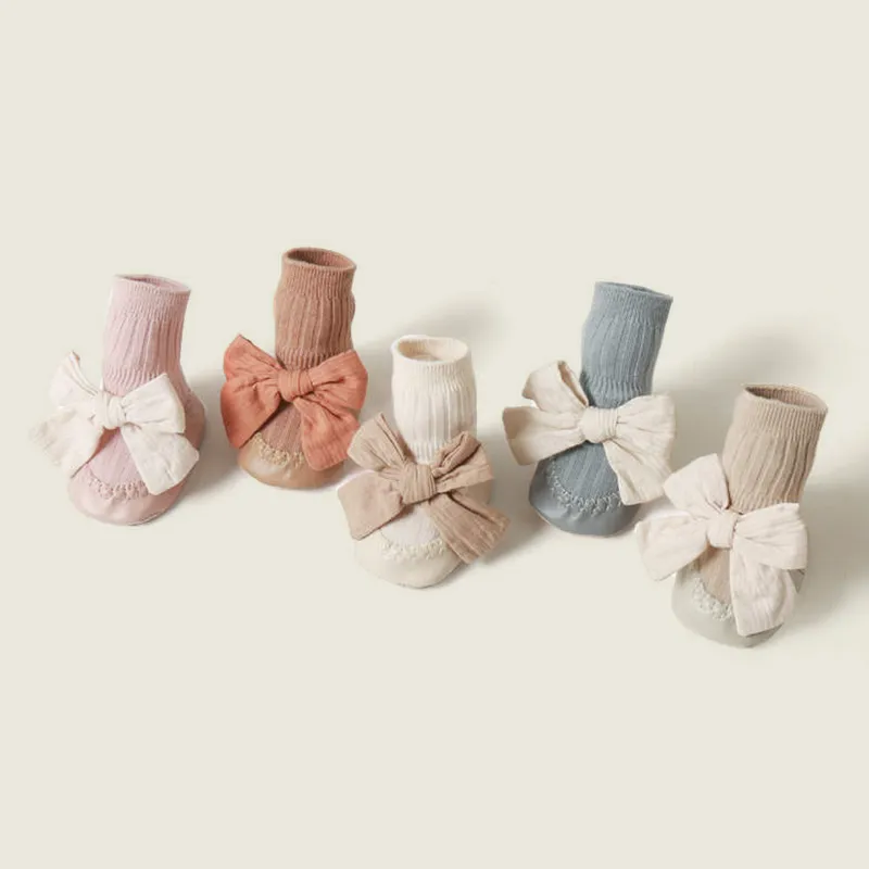 Baby Bow Sock Shoes