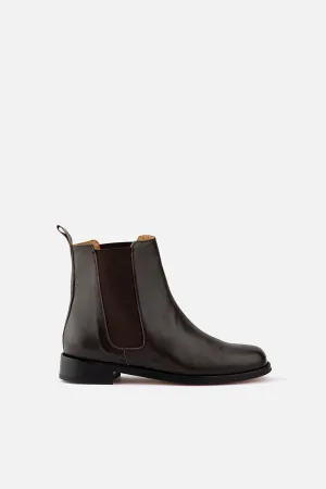 Balmoral twin gusset boot Chocolate