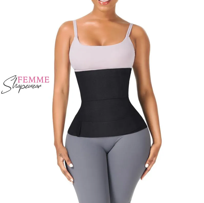 Bandage Wrap Body Shaper - Nylon Workout Belt