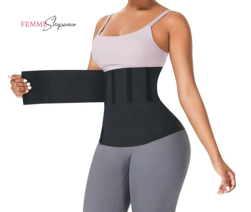 Bandage Wrap Body Shaper - Nylon Workout Belt