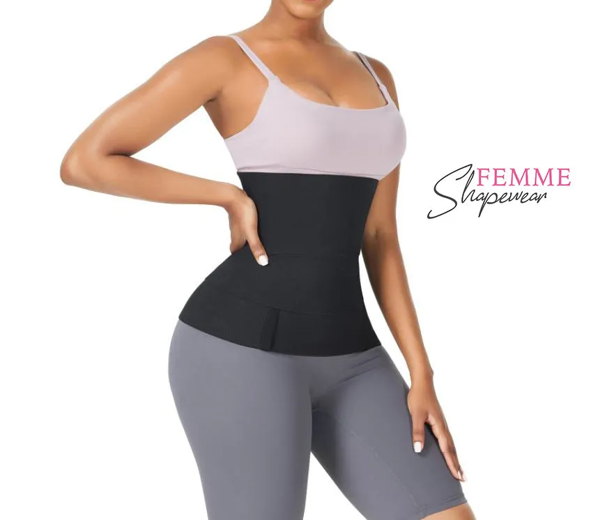 Bandage Wrap Body Shaper - Nylon Workout Belt