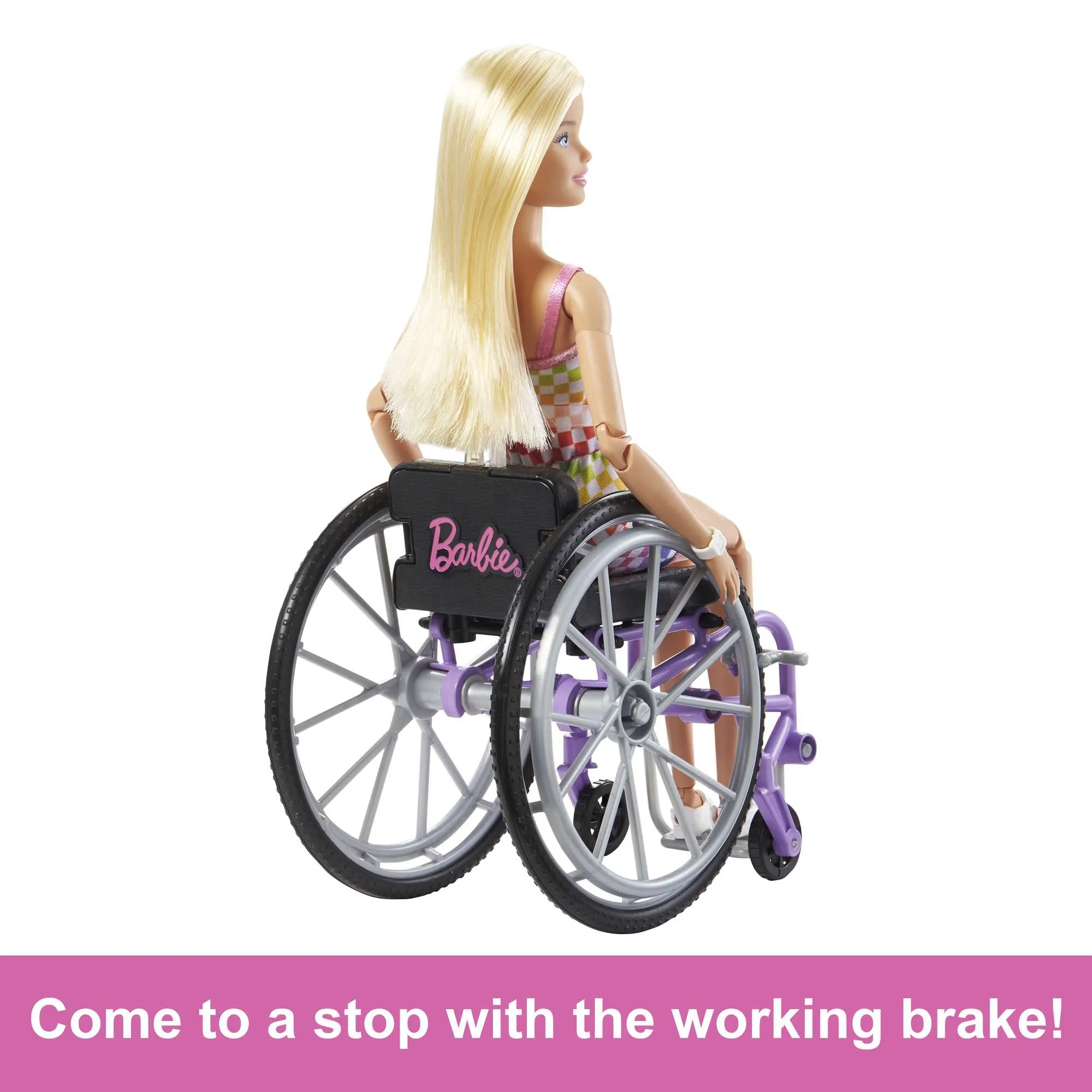 Barbie Doll With Wheelchair And Ramp - Blonde