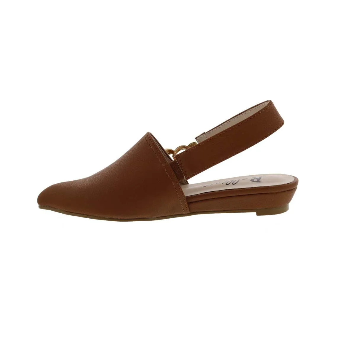 Bellini Fret Women Slip-on Mule Shoes In Tan Smooth