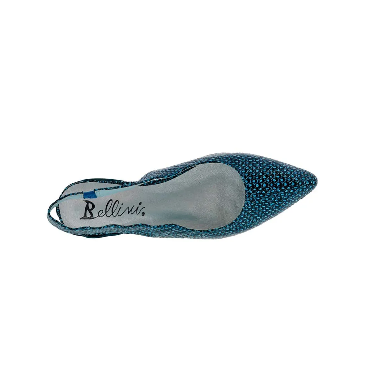 Bellini Frolic Women Slip-on Pump Shoes In Turquoise Synthetic