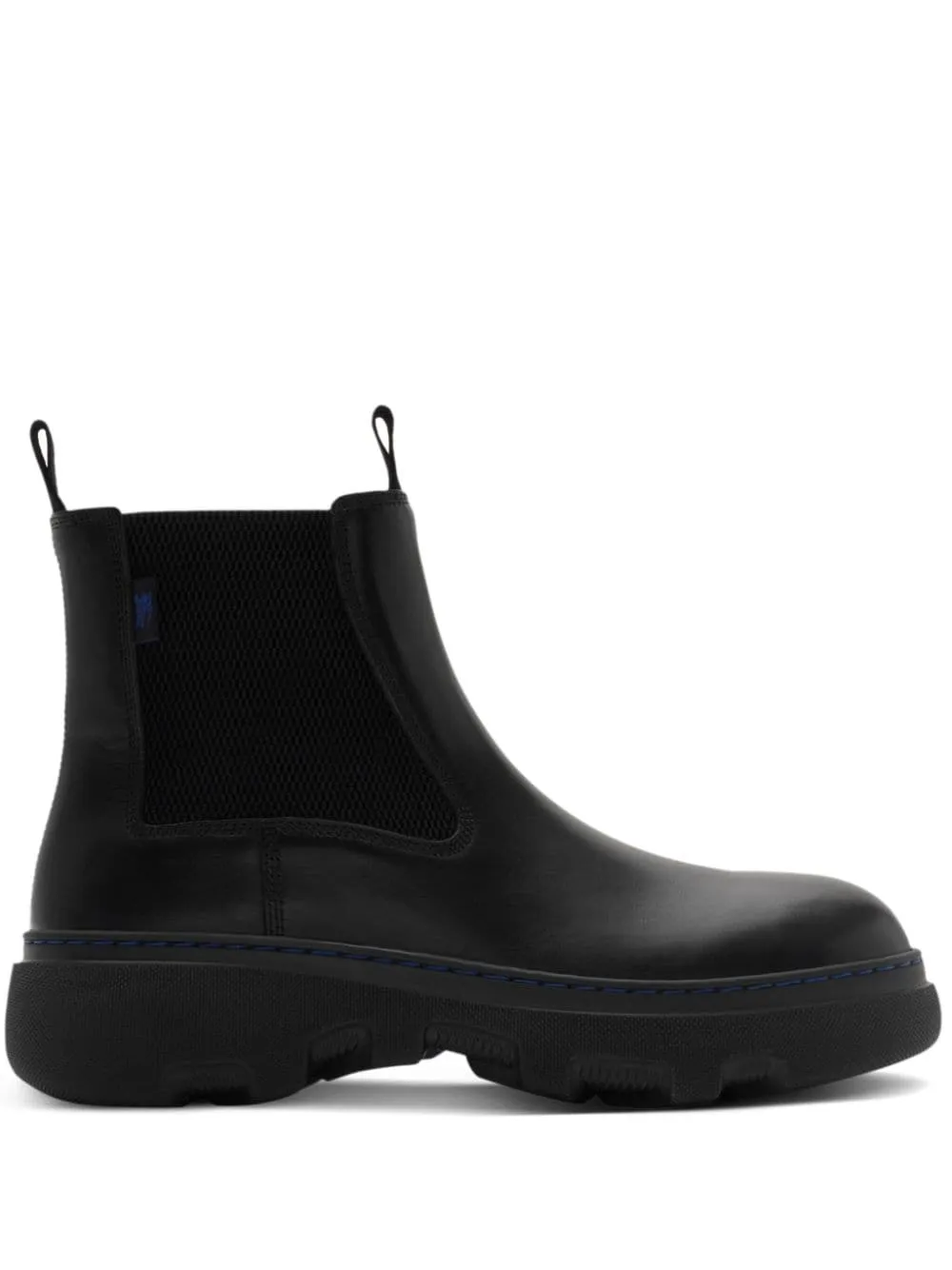 Black Slip-On Chunky Boots