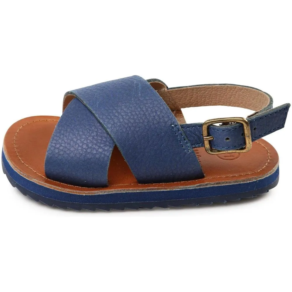 Boys Navy Sandals