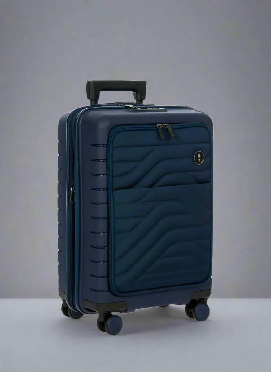 Bric’s B|Y Ulisse 21” Hardsided Expandable Carry-on Spinner with Pocket