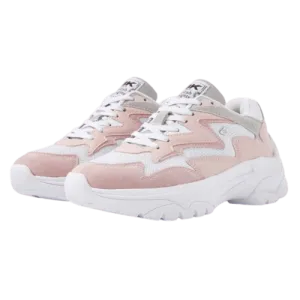 British Knight Galaxy Low-Top  Women Lifestyle Shoes White And Pink B45-3619-03