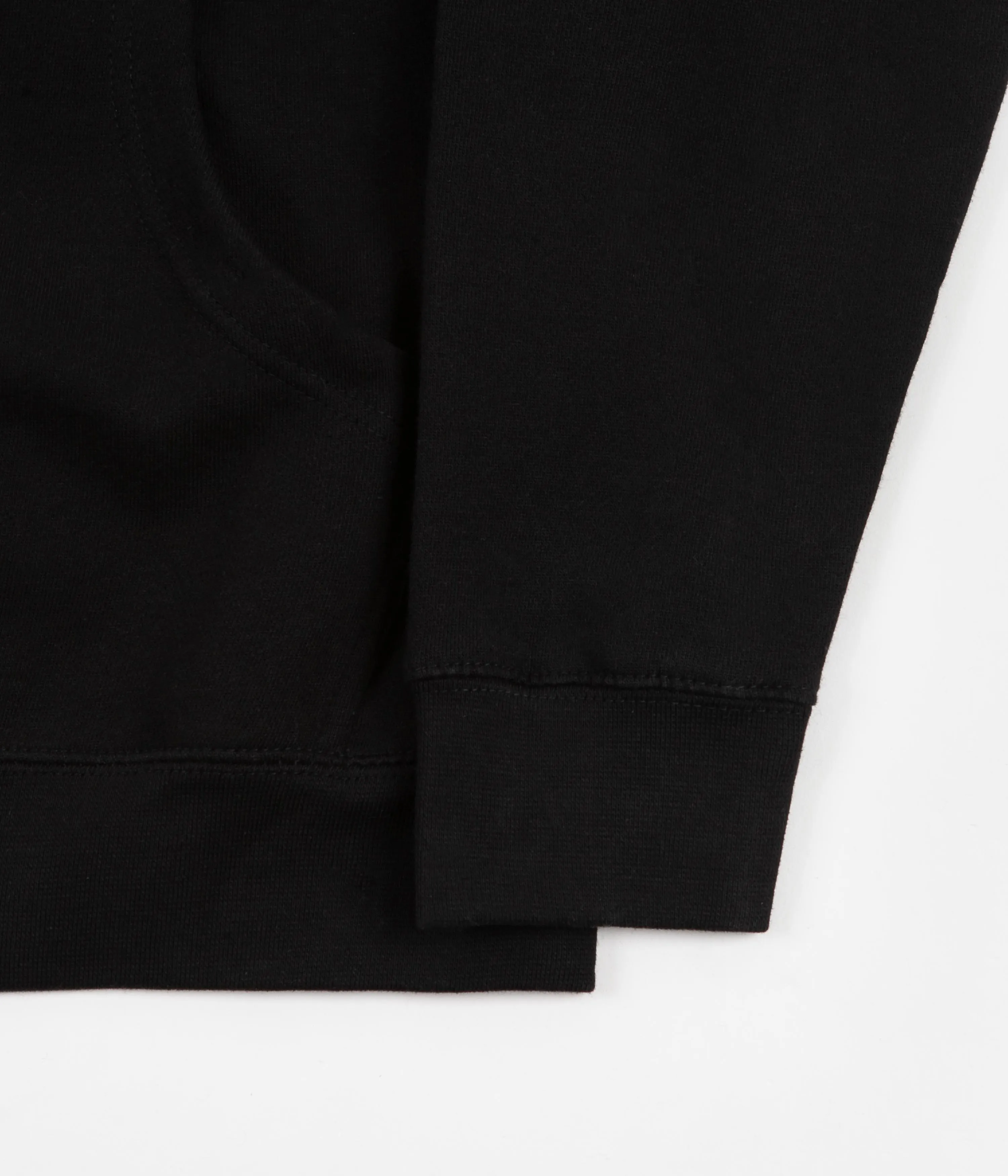 Butter Goods Compositions Embroidered Hoodie - Black