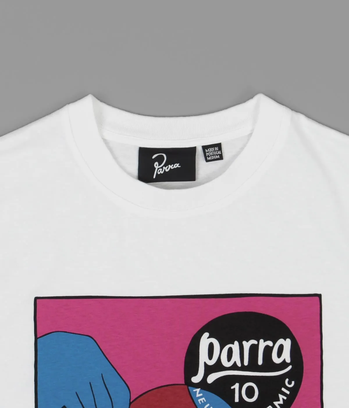 by Parra Neurotic Comic T-Shirt - White