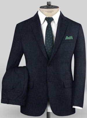 Caccioppoli Fresco Wool Blue Dimati Suit