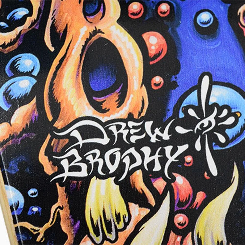 Carver ...Lost Drew Brophy Rocket Redux Surfskate Cruiser Skateboard Deck - 10.5" x 32.5"