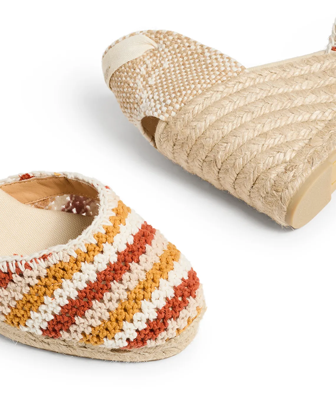 Castaner Carina 8 Tostado Multicolor Wedge Espadrilles