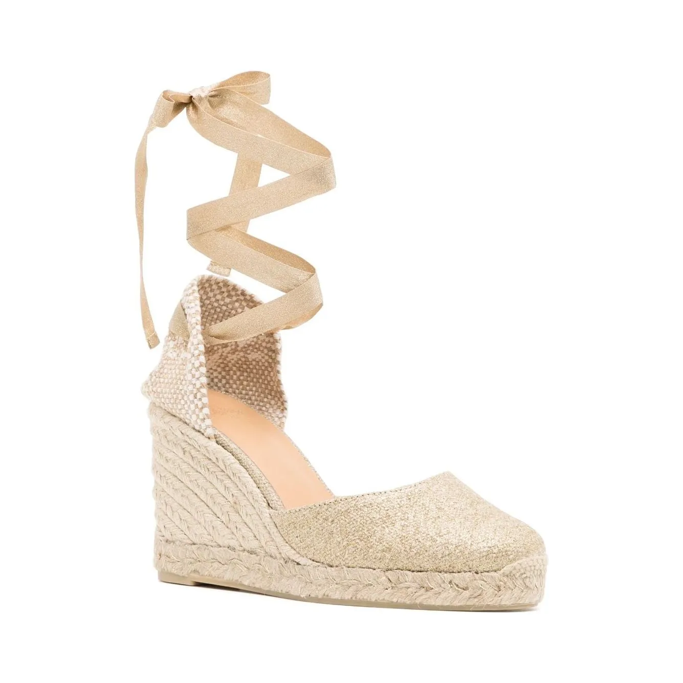 Castaner wedge sandals beige