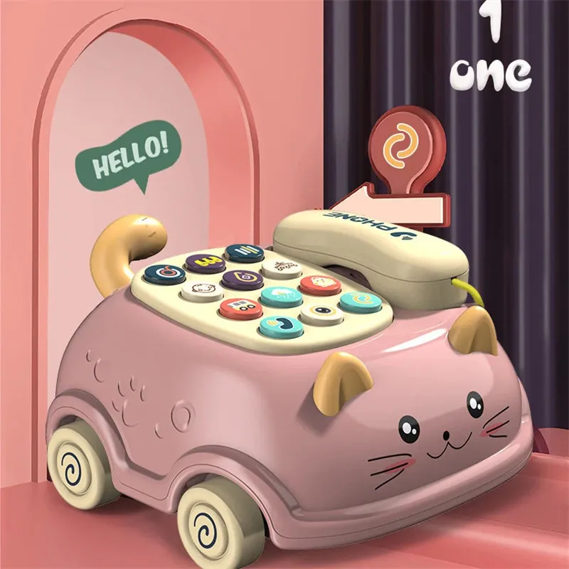 Cat Mobile Phone Educational Learning Toy