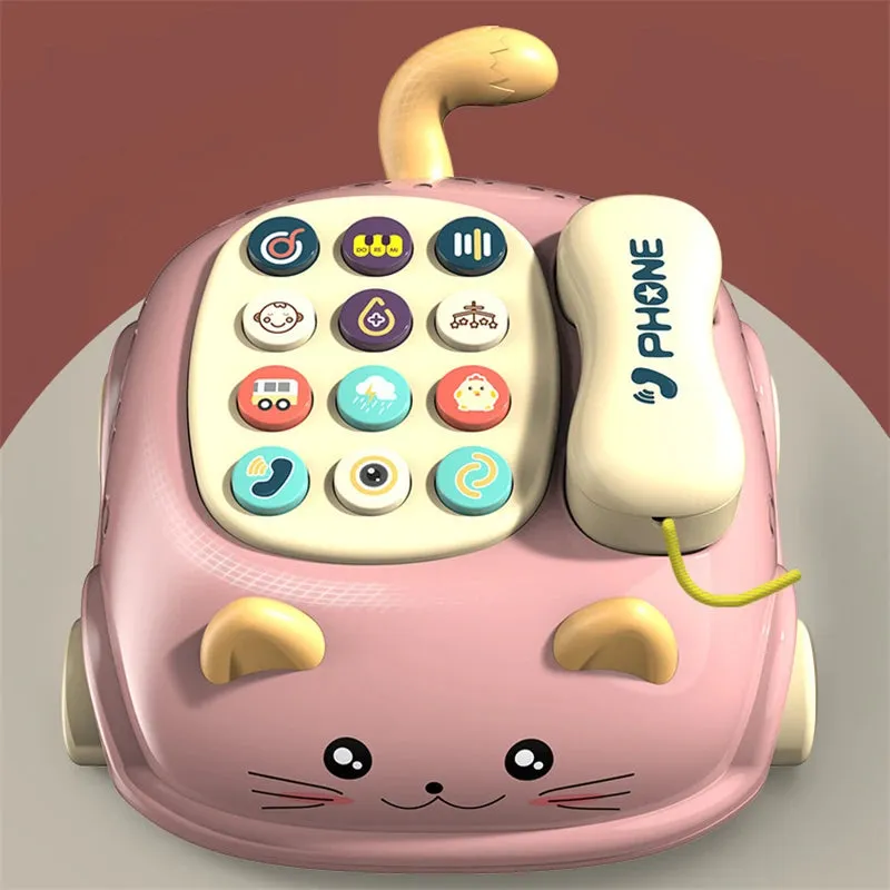 Cat Mobile Phone Educational Learning Toy