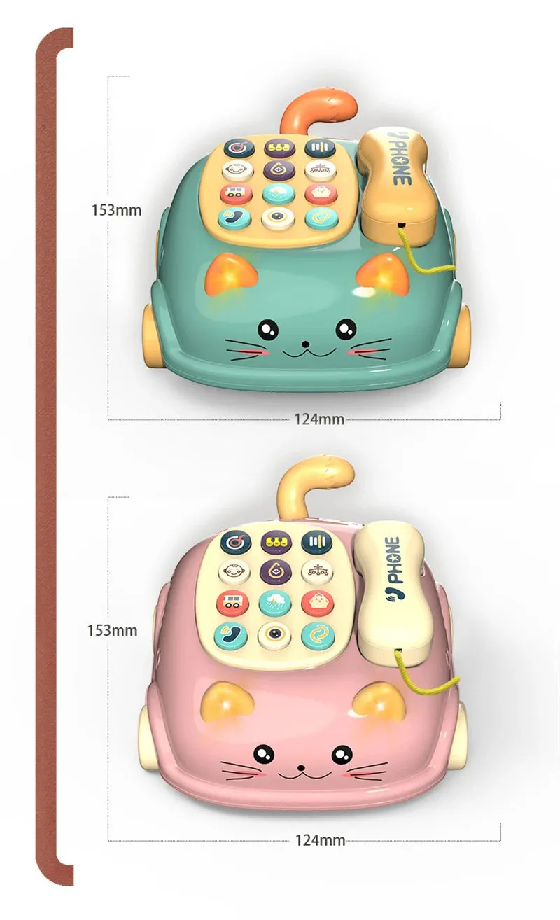 Cat Mobile Phone Educational Learning Toy