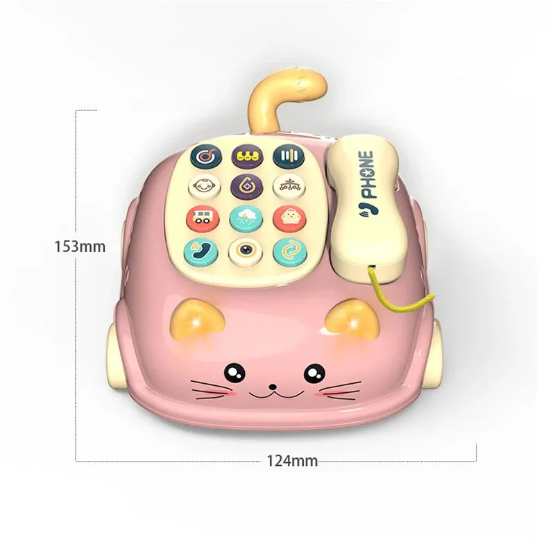 Cat Mobile Phone Educational Learning Toy