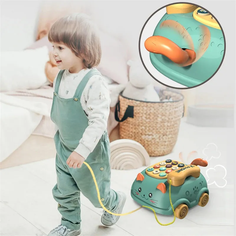 Cat Mobile Phone Educational Learning Toy