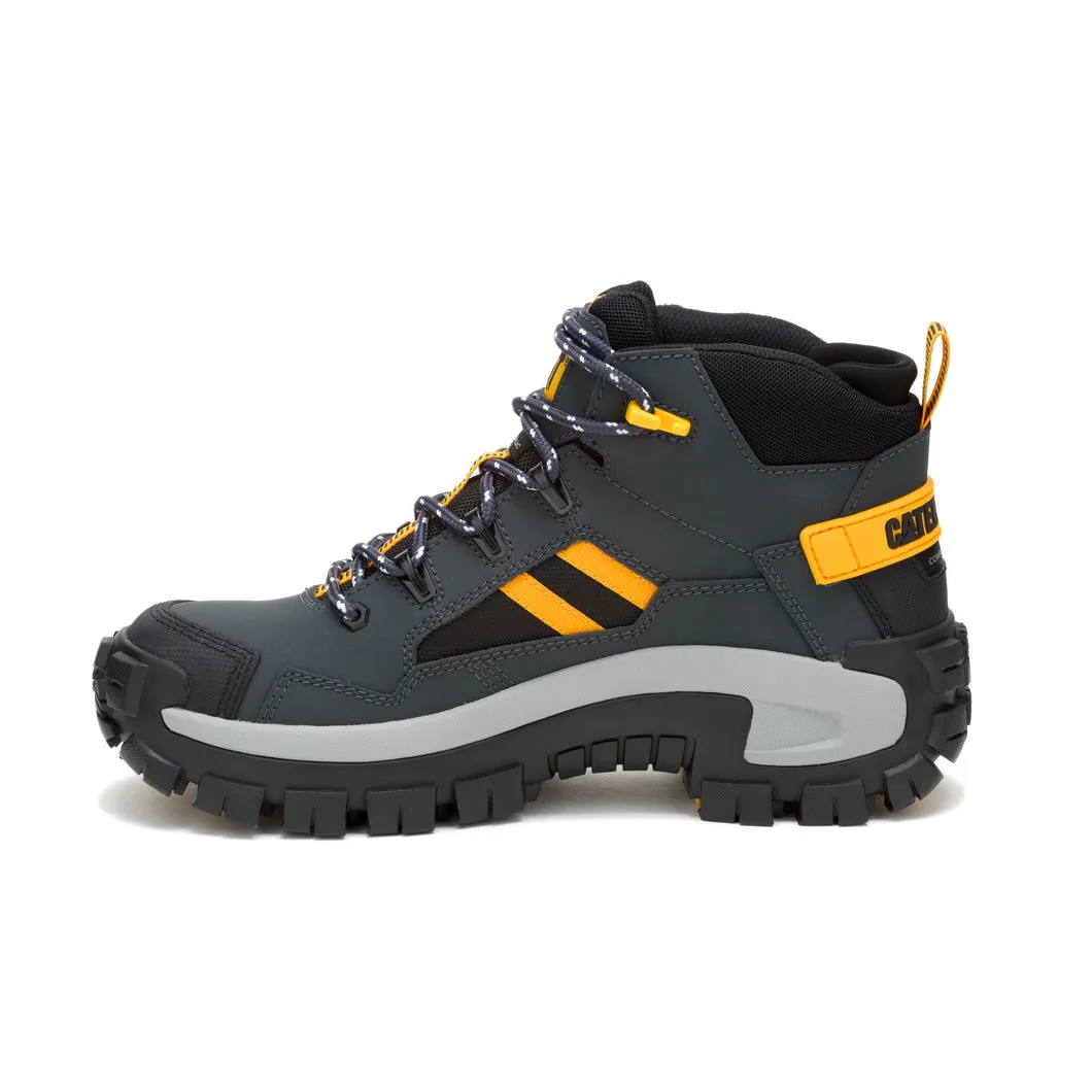 Caterpillar INVADER ASTM F2413-18 NM CT P91757 Dark Shadows Mid Vent Waterproof Composite Toe Work Boot