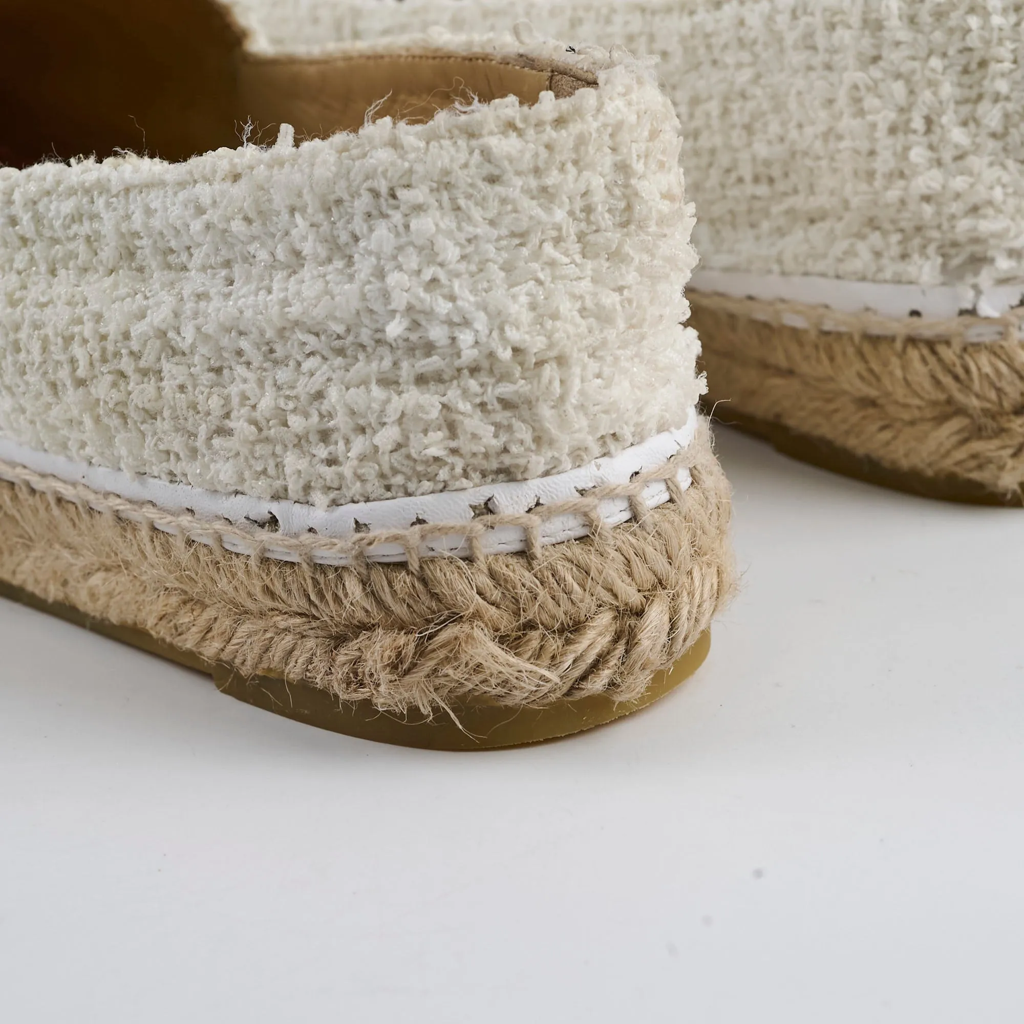 Chanel Espadrilles White Size 40