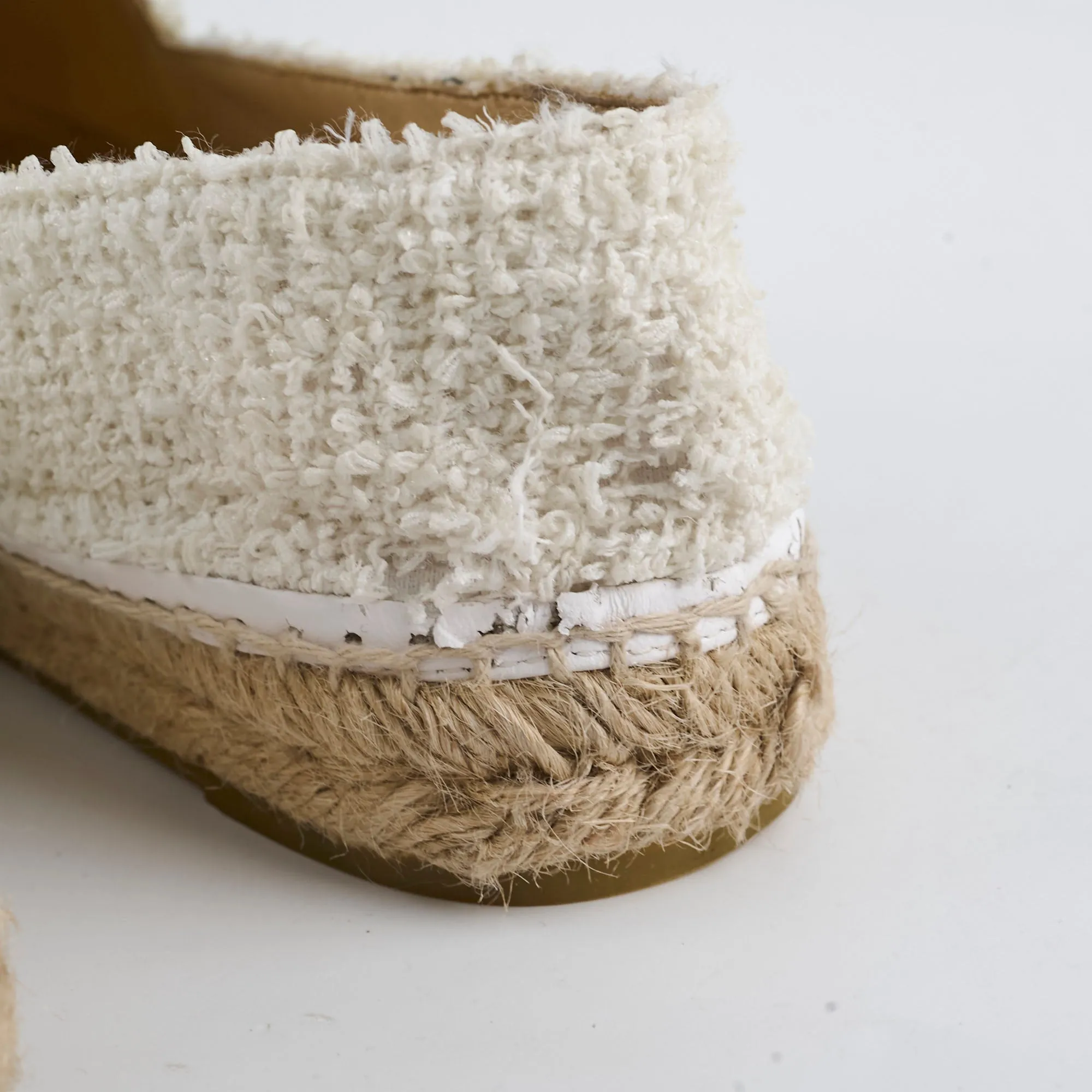 Chanel Espadrilles White Size 40