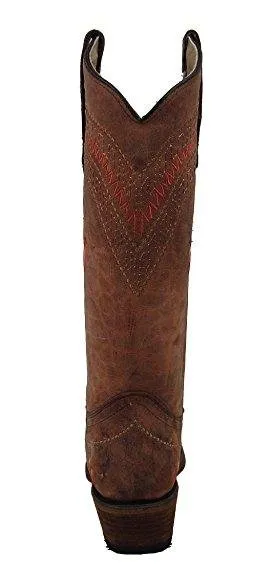 Circle G Women's Shedron Embroidered Snip Toe Western Boot