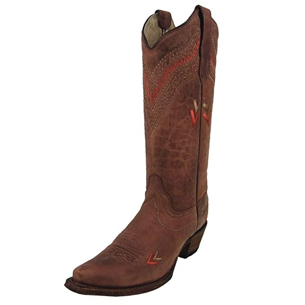 Circle G Women's Shedron Embroidered Snip Toe Western Boot