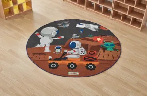 Circular Rug (Moon Exploration) - φ2000